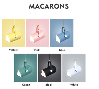Macaroon Pendant Lights Modern  Ultra Slim LED Panel Lighting