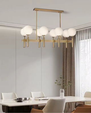Diana Orb Ball Chandelier Modern  Ultra Slim LED Panel Lighting