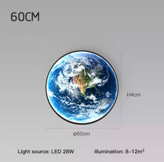 The Earth LED wall lamp Decorative Modern  Luxury Marble Base Table Lamp