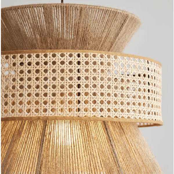 Zynella Hemp Rope  Wabi Sabi  Chandelier