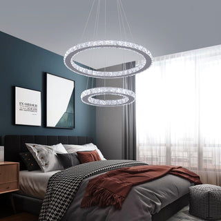 Sierra Ring Pendant Light Opulent Modern  Sleek Linear Suspension Light