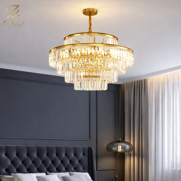 Mina Crystal Chandelier