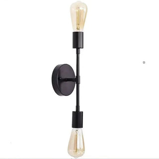 LuxeLine Twin Sconce Modern Geometric Design Lamp