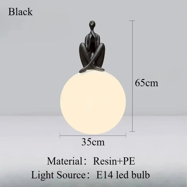 Elysian Embrace Sculpture Lamp