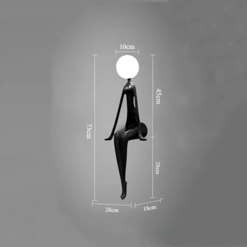 Elysian Embrace Sculpture Lamp