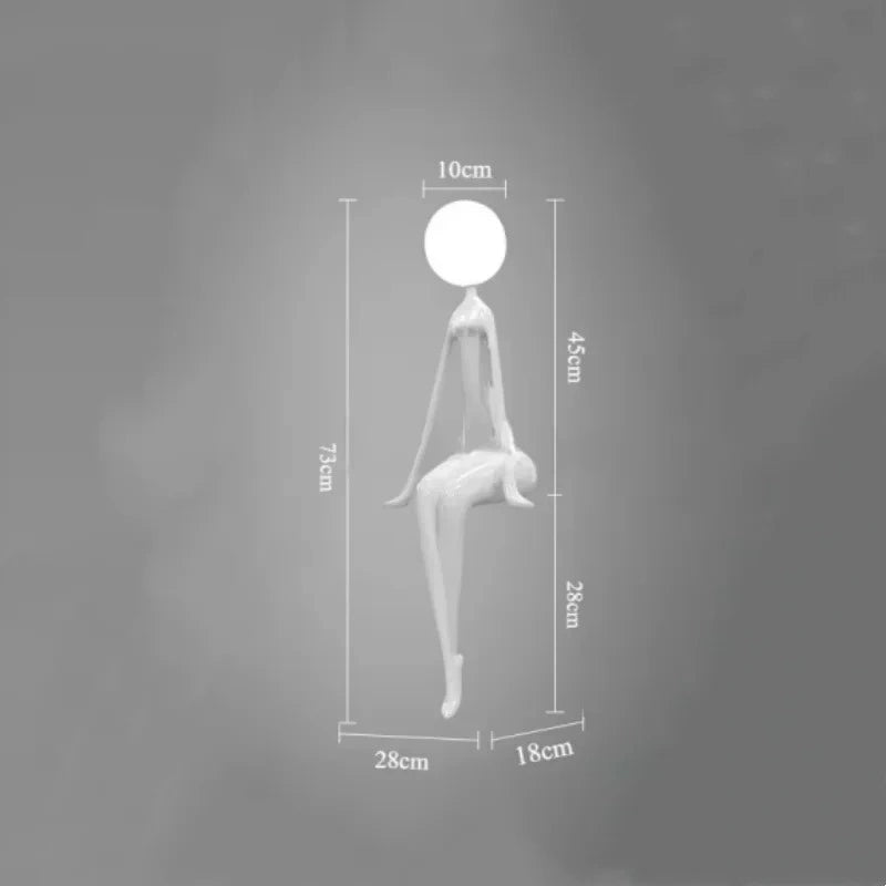 Elysian Embrace Sculpture Lamp