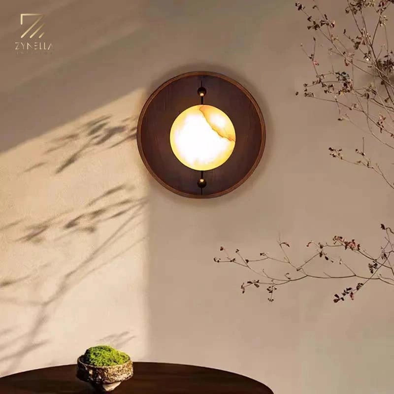 Zynella Crescent Modern Wall Light