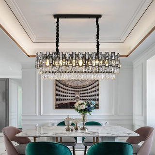 Sterling Chandelier Collection Chic Modern  Sleek Linear Suspension Light