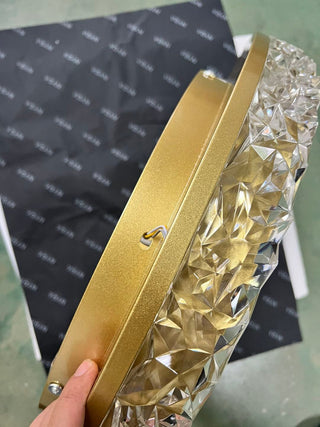 Dalston Chandelier Modern  Contemporary Crystal Statement Fixture