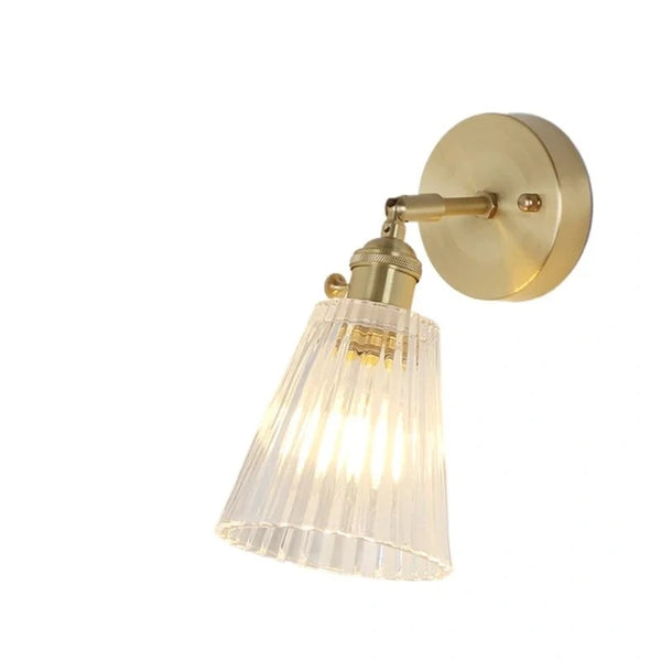 Leonardo Glass Modern Wall Lamp