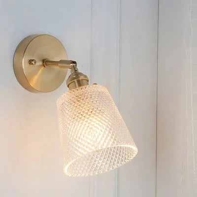 Leonardo Glass Modern Wall Lamp