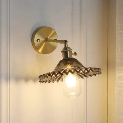 Leonardo Glass Modern Wall Lamp