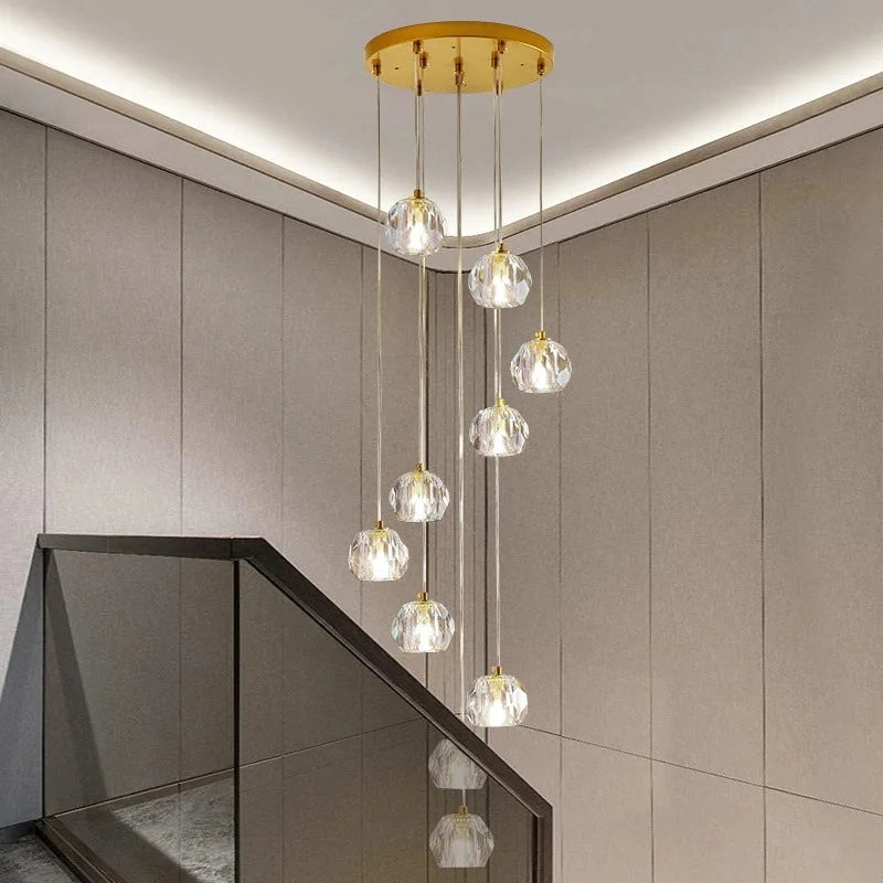 Elvi Crystal Modern Pendants