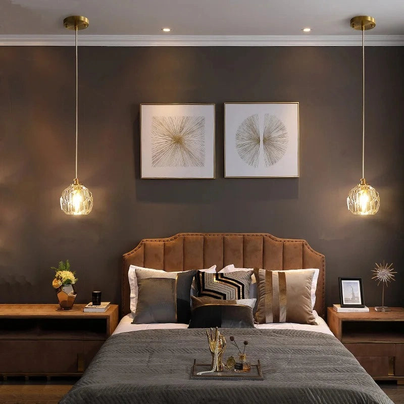 Elvi Crystal Modern Pendants