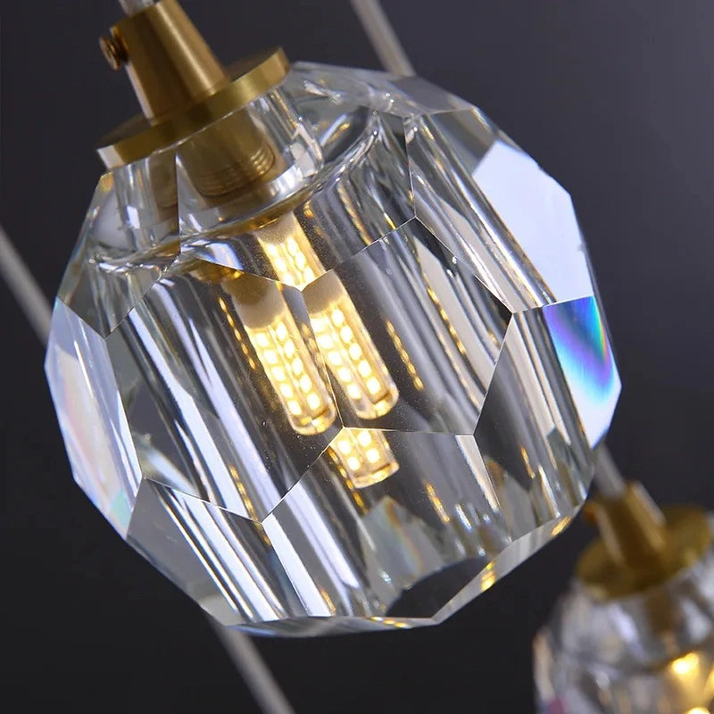 Elvi Crystal Modern Pendants