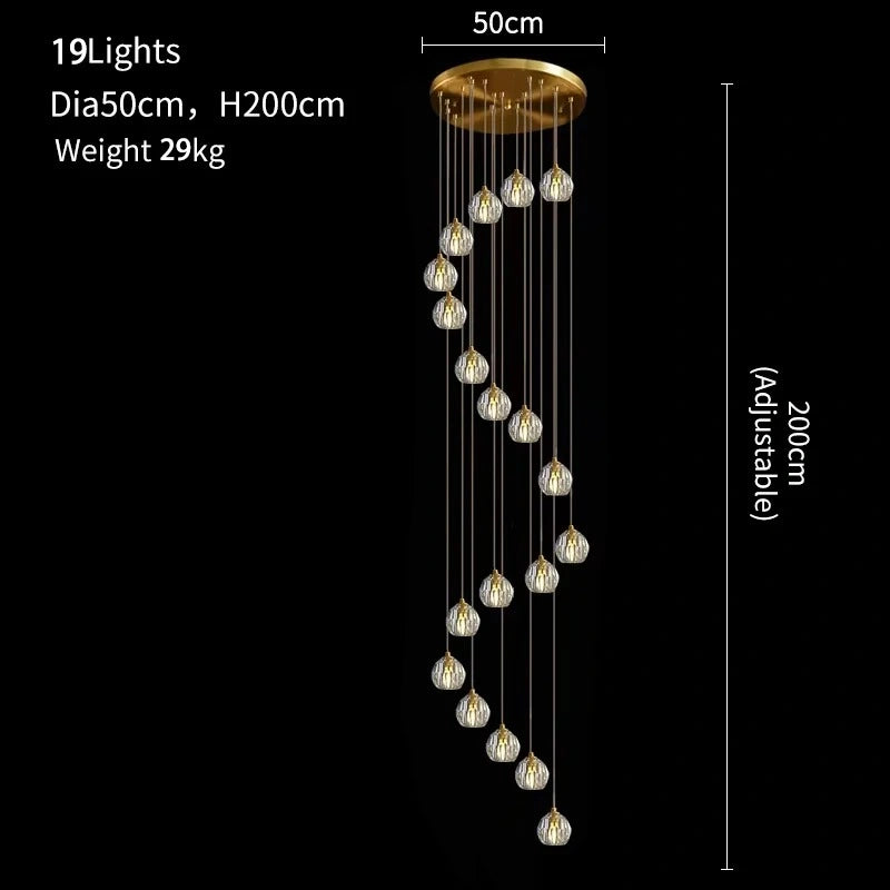 Elvi Crystal Modern Pendants