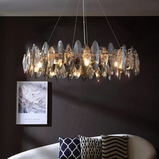 Riley Luxury Chandelier Collection Modern  Luxury Gold Frame Light Fitting