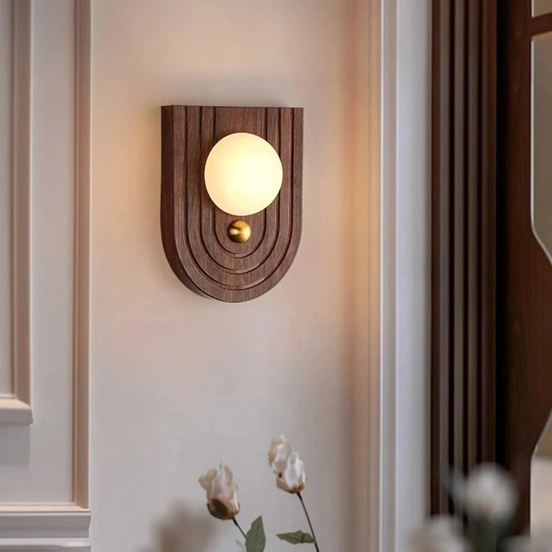 Zynella Crescent Modern Wall Light