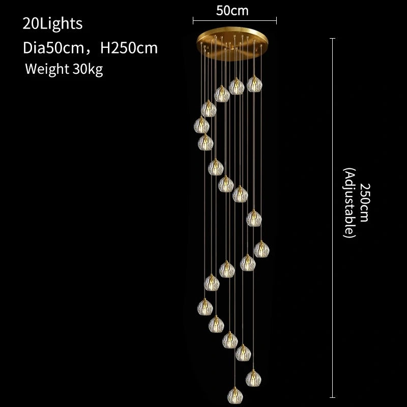 Elvi Crystal Modern Pendants