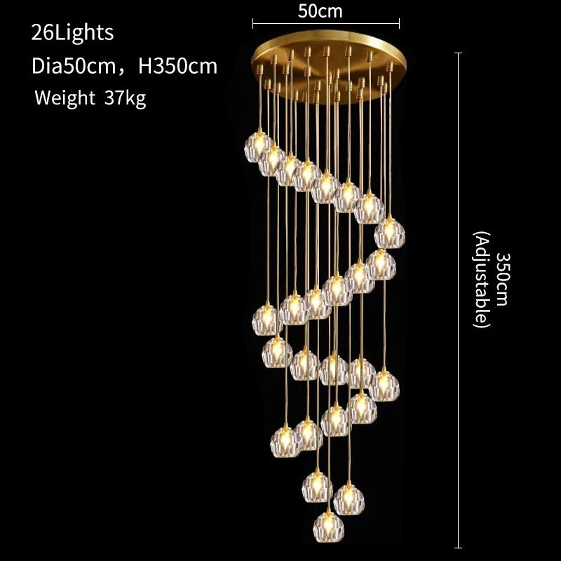 Elvi Crystal Modern Pendants