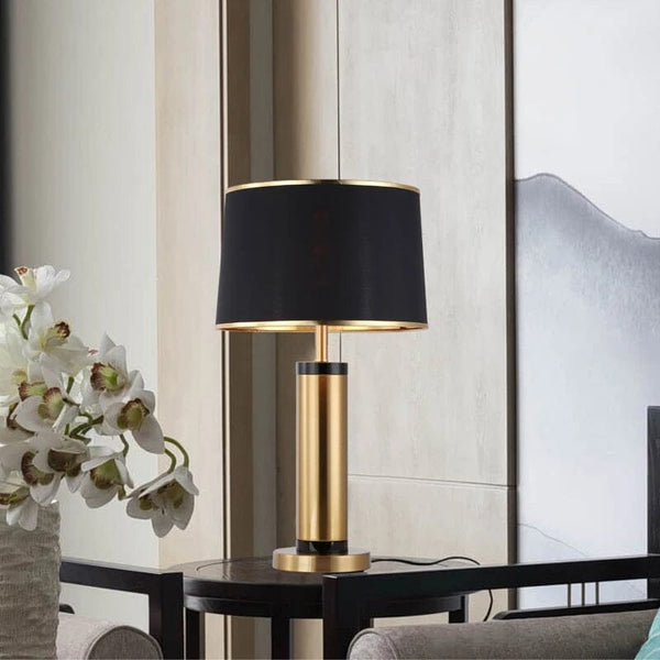 Golden Torch Modern Table Lamp