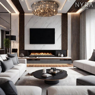 Martyn Chandelier Modern  Elegant Teardrop LED Pendant