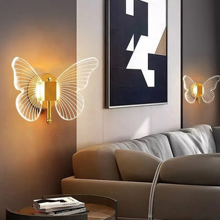 Butterfly Lamp Collection Modern  Opulent Multi-Tier Crystal Chandelier
