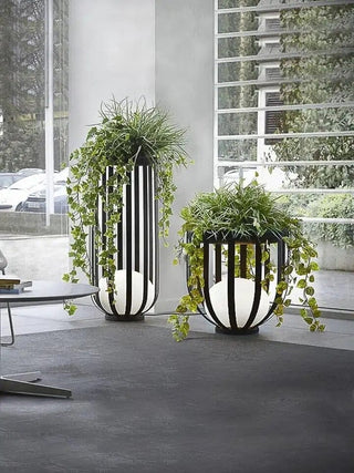 Zynella Flower Pot Table Lamp Modern  Luxury Marble Base Table Lamp