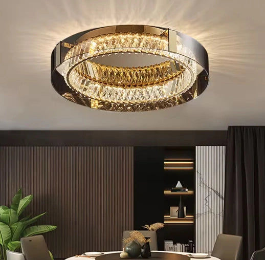 Harlow Crystal Modern Ceiling Light