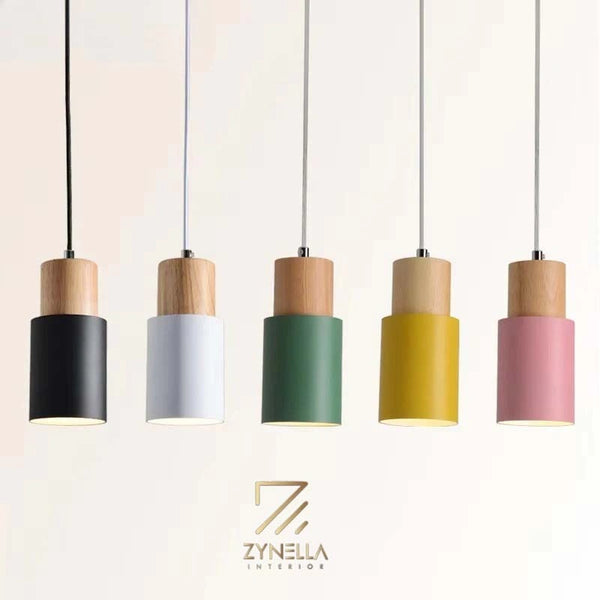 Elsa Wooden Accent Light Pendants