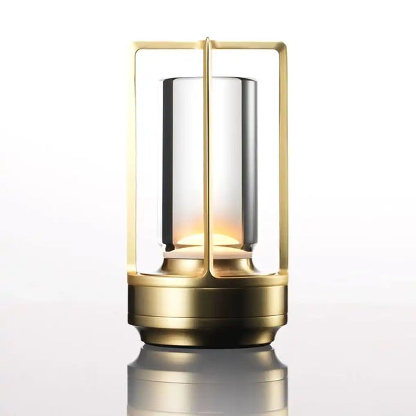 Zynella Lantern: Premium Crystal & Aluminum Alloy Cordless Lamp