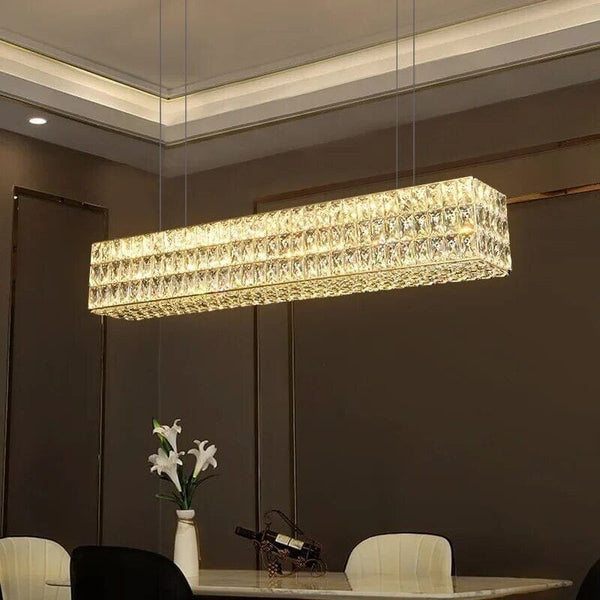 Emmeline Chandelier Modern  Luxury Marble Base Table Lamp - Zynella