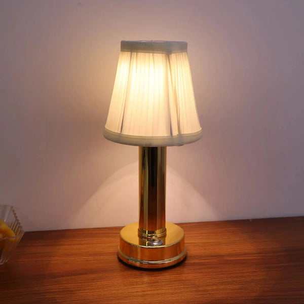 Zynella Aura Scholar: Modern Industrial Cordless Table Lamp