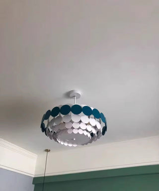 Haniya Chandelier Modern  Scandinavian Wooden Accent Light