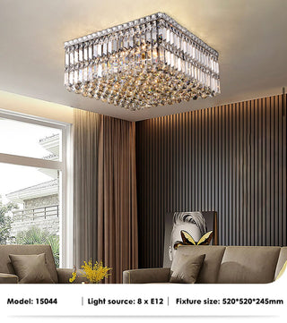 Jade Crystal Chandeliers Modern  Contemporary Crystal Statement Fixture