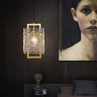 Ozma Wall Light Opulent Modern  Chic Glass Globe Pendant