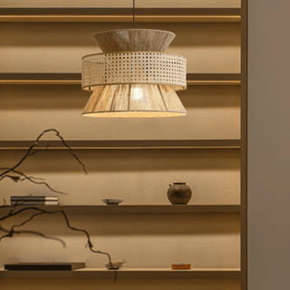 Zynella Hemp Rope Chandelier Modern  Luxury Gold Frame Light Fitting