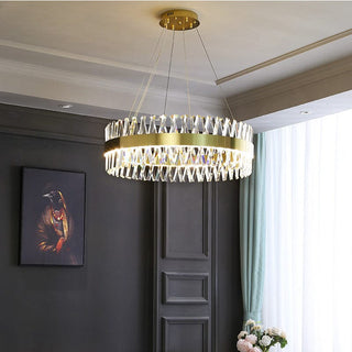 The Golden Crossover Modern  Bohemian Rattan Woven Pendant