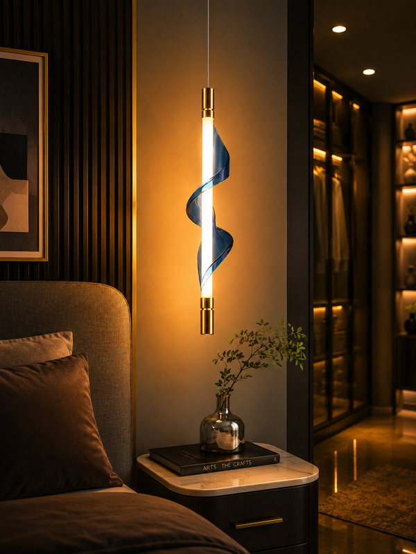 Zynella Nordic Long Tubes LED Linear Pendant Light