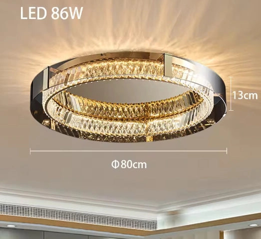 Harlow Crystal Modern Ceiling Light