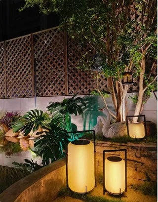 Modern Terrace Garden Outdoor Lights Modern  Rustic Industrial Hanging Lamp