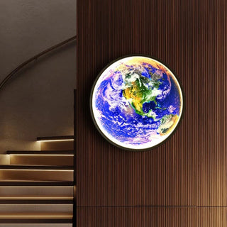 The Earth LED wall lamp Decorative Modern  Luxury Marble Base Table Lamp