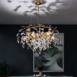 European Luxury Chandelier Modern  Handcrafted Artisan Ceiling Light