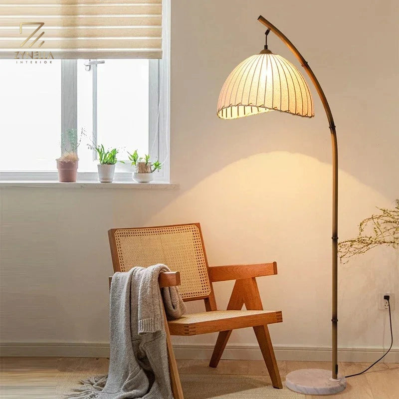 Bamboo Elegant Floor Lamp