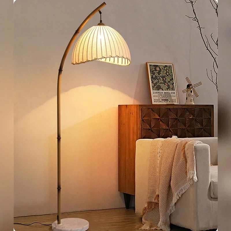 Bamboo Elegant Floor Lamp