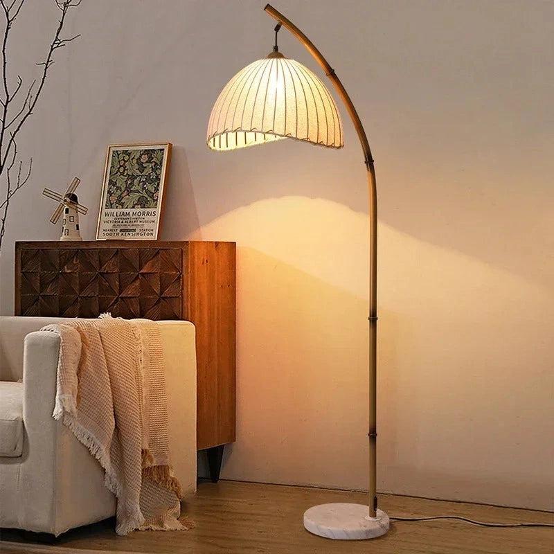Bamboo Elegant Floor Lamp