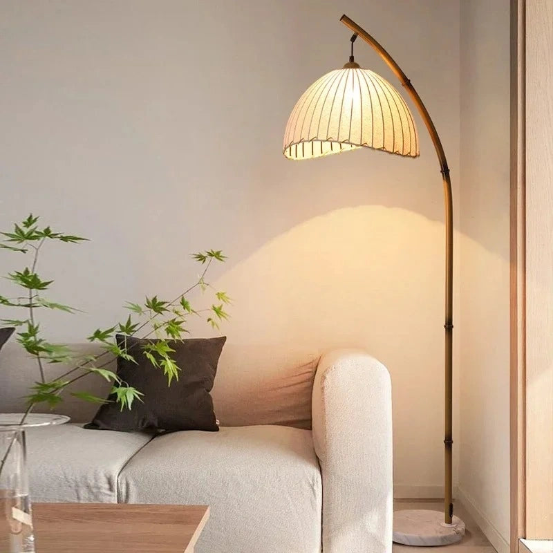 Bamboo Elegant Floor Lamp