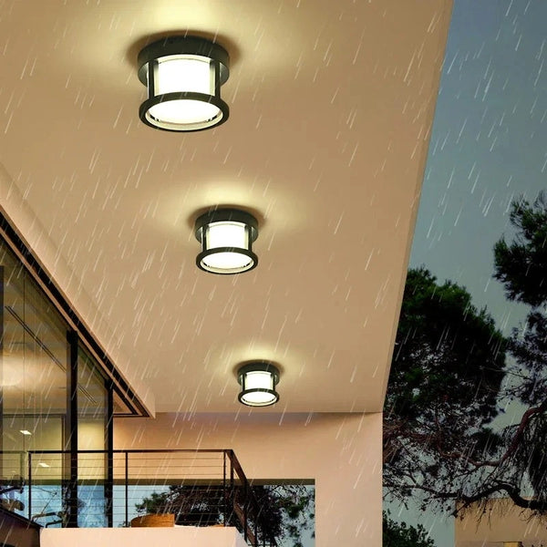Geometric retro ceiling lights Luxury for corridor