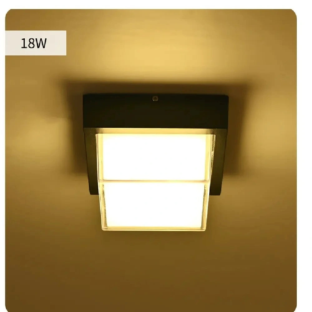 Geometric retro ceiling lights Luxury for corridor