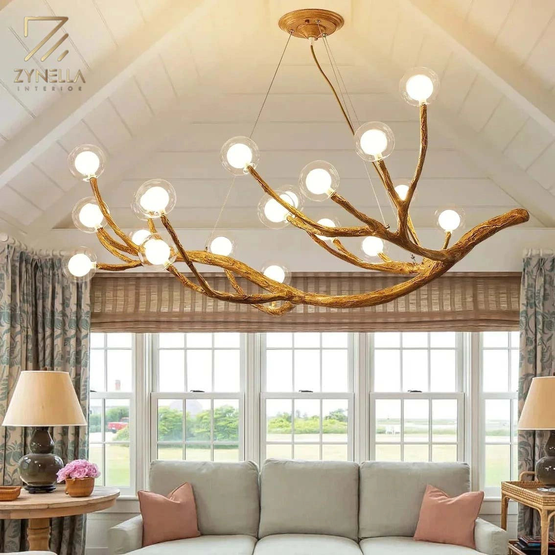 Creative Tree Twig Luxury Pendant